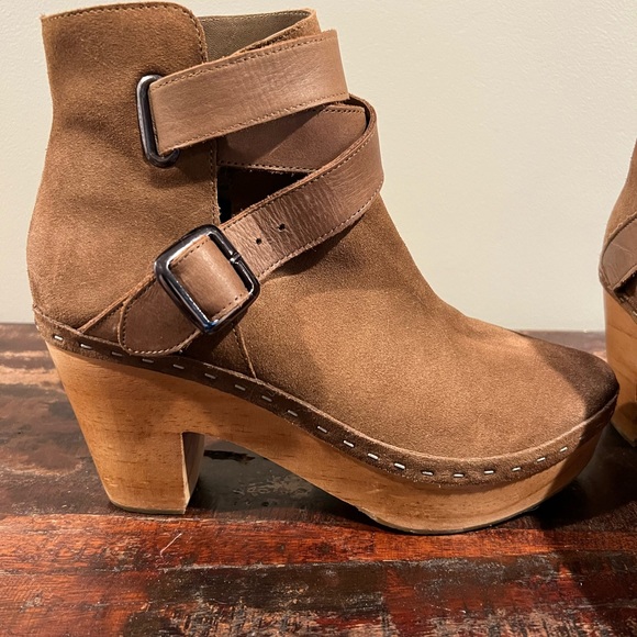 Free People Bungalow Clog Boot/ Color - Portobello/ Size 39 - Picture 7 of 15